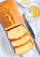 Wall Mural - Coconut cake loaf