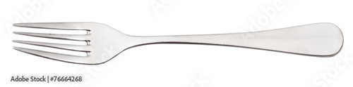 Photographie metal fork - cutlery isolated on white