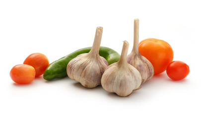 Poster - Set of fresh vegetables