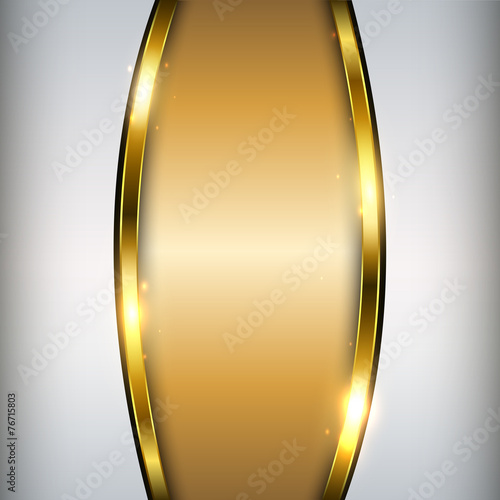 Abstract gold background, shiny and glossy