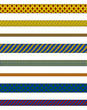 Colorful ropes collection