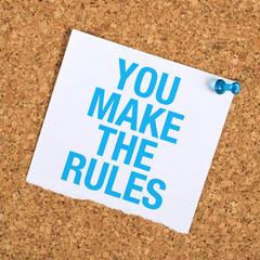 Wall Mural - You Make The Rules