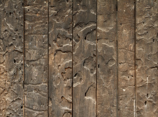 Wall Mural - Vintage wooden wall texture background