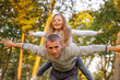 © perfectlab - Happy family. Father and daughter having fun