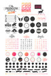 200 elements of Hipster elements
