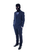 © Di Studio - fraud concept - man in business suit and black mask isolated on