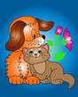 © kolotovalexey - Dog and cat.