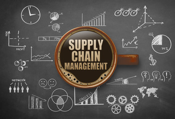 Canvas Print - Supply Chain Management