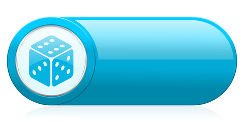 Leinwandbilder - casino icon hazard sign