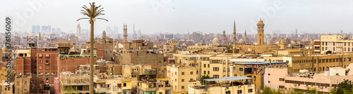 Naklejka na drzwi Panorama of Islamic Cairo - Egypt