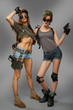 © FoodAndPhoto - Two super sexy girl up arms