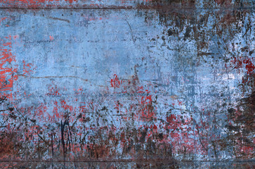 Wall Mural - Old Grungy Metal Texture