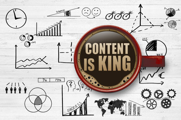 Poster - Content is king