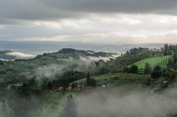 Wall Mural - San Giminiano, panorama 3