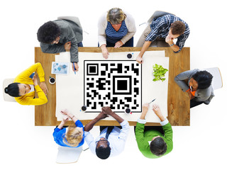 Canvas Print - business collaboration colleague occupation partnership concept