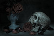 © panya168 - Still life human skull