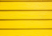 Yellow Wood Wall Texture Background