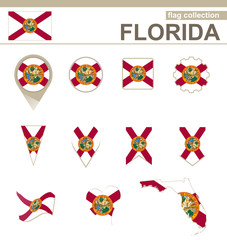 Wall Mural - Florida Flag Collection