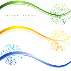 Wall Mural - vector abstract background design.