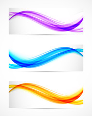 Wall Mural - Set of banners