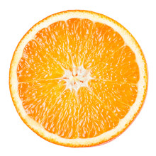 Orange Slice Isolated On White Background