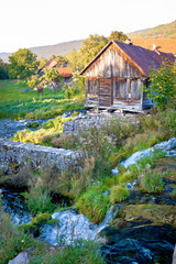 Wall Mural - Spring of Gacka river in Lika