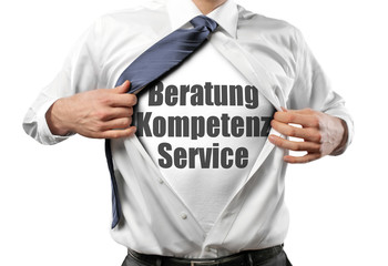 Poster - Beratung Service Kompetenz