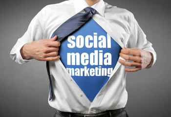 Wall Mural - Social Media Marketing