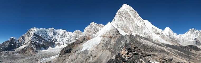 Poster - View of Mount Pumo Ri and Kala Patthar