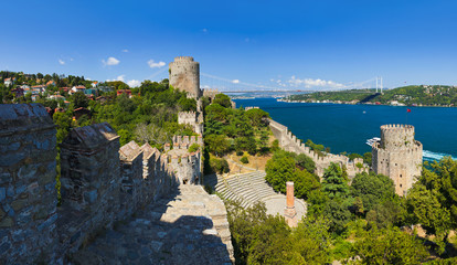 Sticker - Rumeli Fortress at Istanbul Turkey