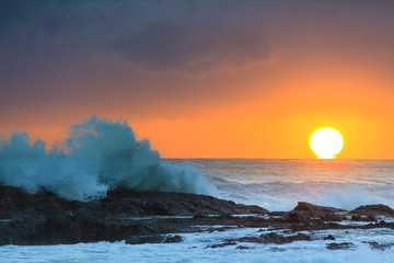 Sunrise at flat rock