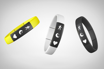 Poster - Three Fitness Trackers