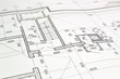 Drawing a floor plan of the building