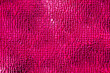 Illuminated cross curved stripes -  hot pink crocodile skin.