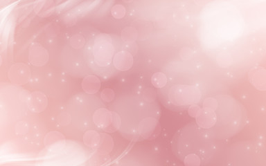 Wall Mural - background wallpaper abstract light pink bokeh