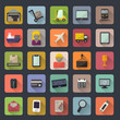 © iulilel - Business, warehouse, transportation and delivery icons flat set