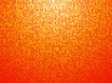 Colorful Orange Checkered Background