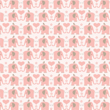 Pink Elephant Pattern