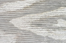 White Weathered Wood With Pattern
