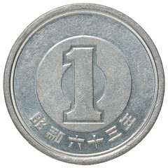 Wall Mural - Japanese yen coin