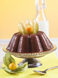 Schokoladenpudding mit Physalis