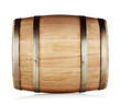 Round oak barrel