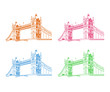 © Jane Kelly - Vector tower bridge. London illustration
