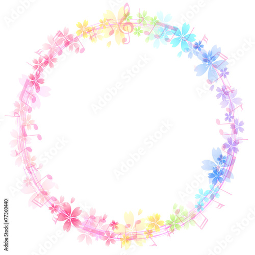 桜 音符 背景 Stock Vector Adobe Stock 桜 音符 背景 Stock Vector Adobe Stock