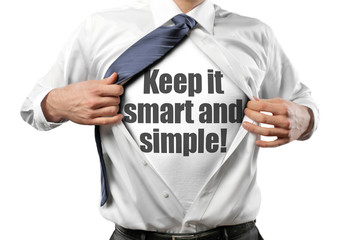 Sticker - Keep it smart and simple