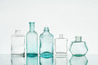 Vintage glass vials empty