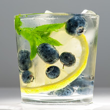 Blueberries Summer Lemonade
