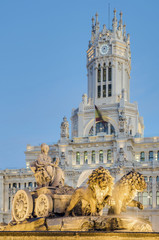 Wall Mural - Cibeles Fountain at Madrid, Spain