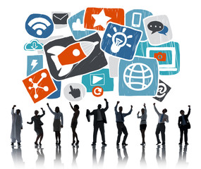 Media Social Media Social Network Technology Online Concept