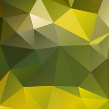 Green Diamond Geometric Pattern